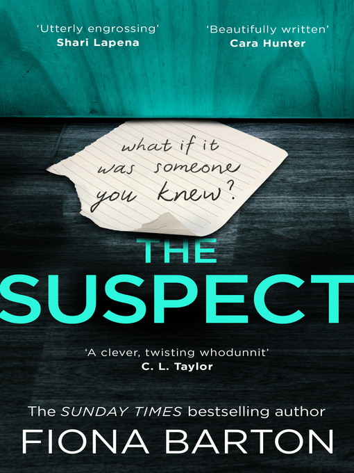 Title details for The Suspect by Fiona Barton - Wait list